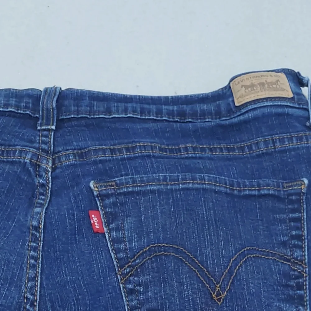 Levi's 512 Slim Womens Blue Jeans Size 14 Perfectly Slimming Cotton W32 L30 - Picture 4 of 6